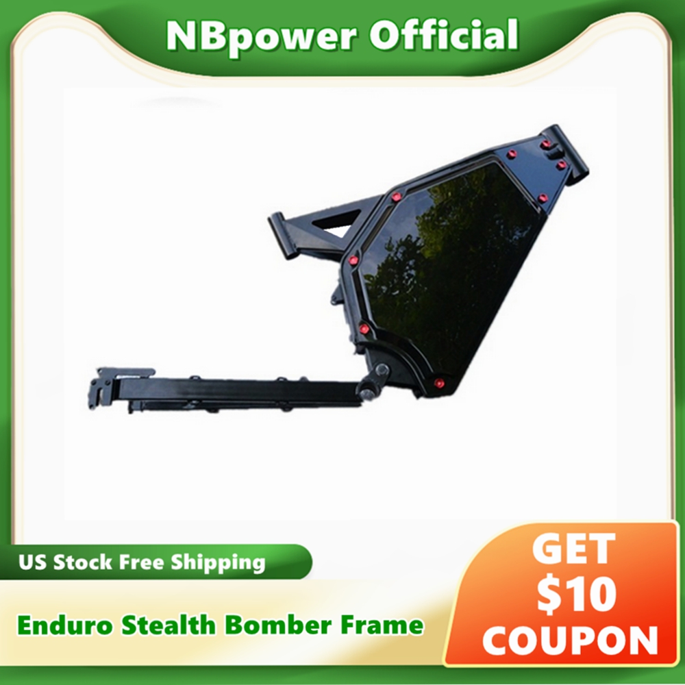 3000W Stealth Bomber Motor - Enduro Ebike Khung gọng Đen Cho
