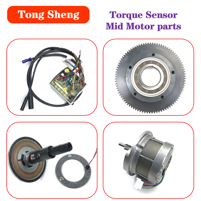 Torque Sensor Mid Drive Motor Kit - Tongsheng TSDZ2 Giữa Ổ Xe Máy