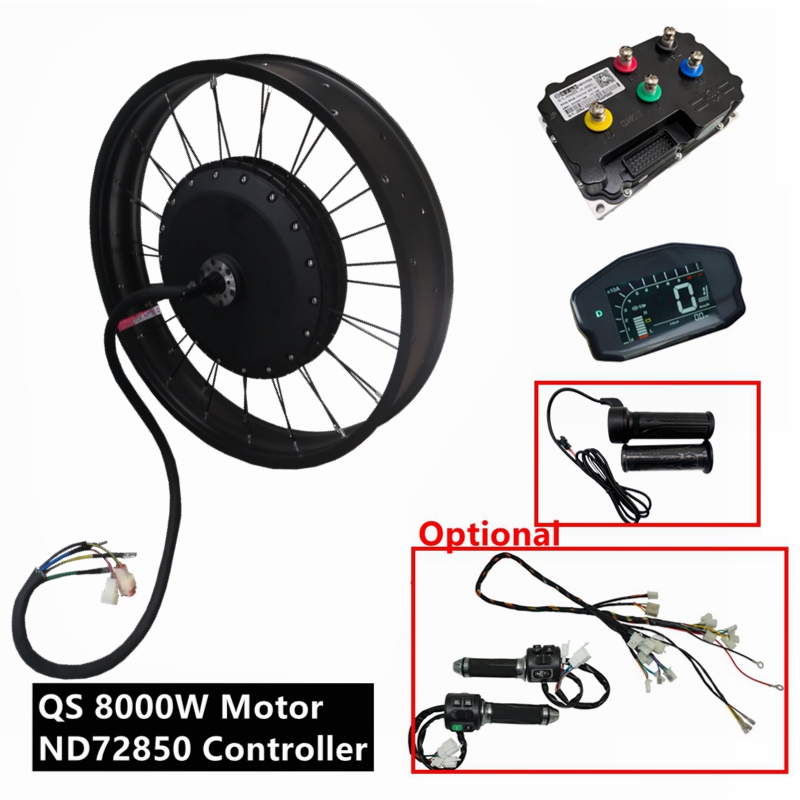 NBpower/QS273 V3 72v 8000W Fat - đánh giá và giá 72V 8000W Brushless Hub Motor