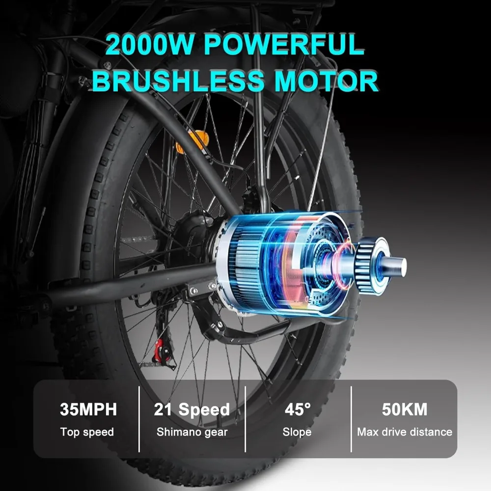 %a Electric Bike for Adults,   - đánh giá và giá Dual Motor Ebike Kit 2000W